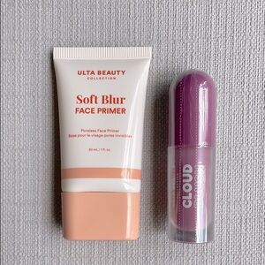 Ulta Beauty Soft Blur face Primer with cream blurring blush